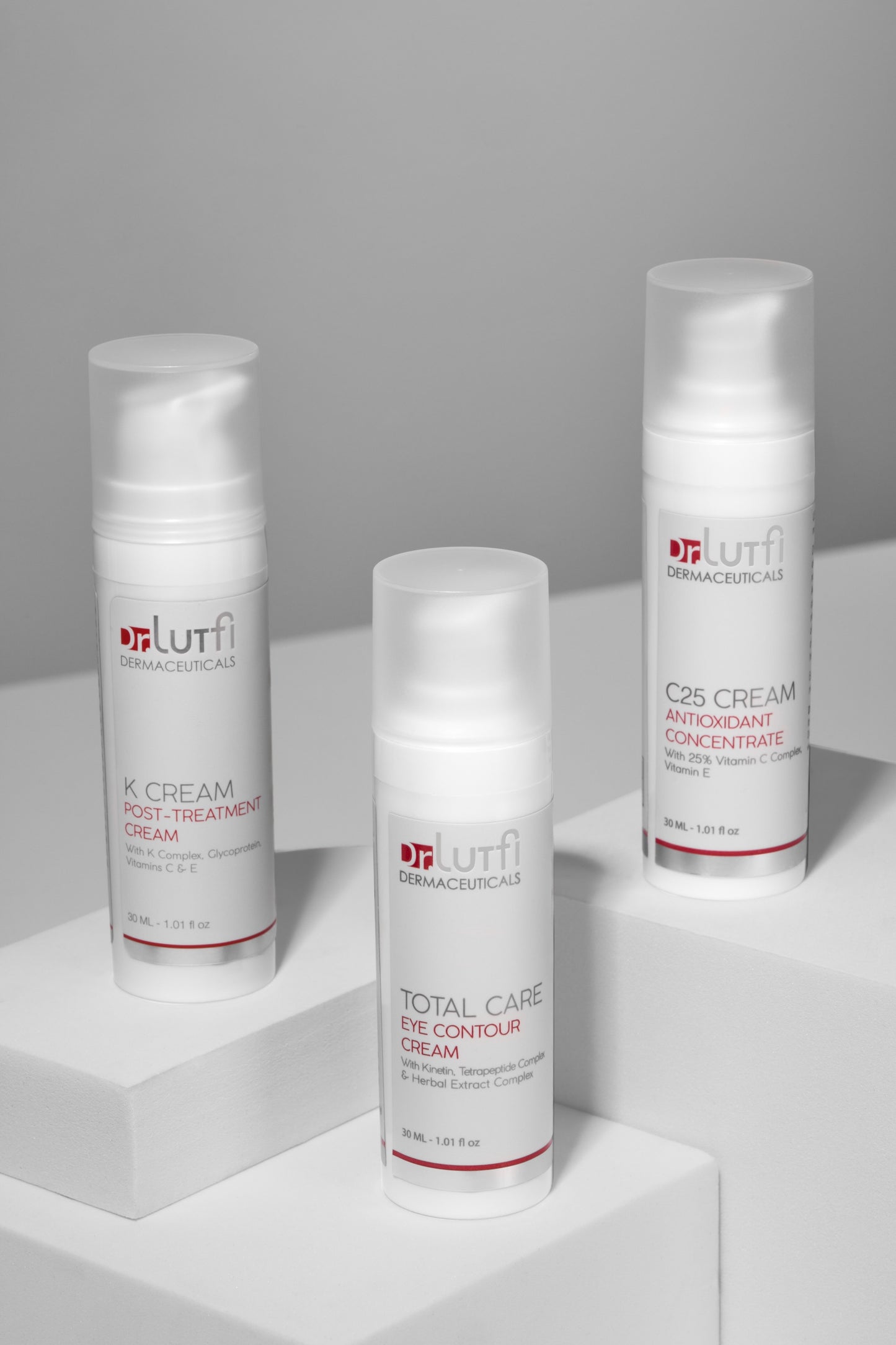 Dr. Lutfi Total Care Eye Contour Cream | With Kinetin, Tetrapeptide Complex & Herbal Extract Complex