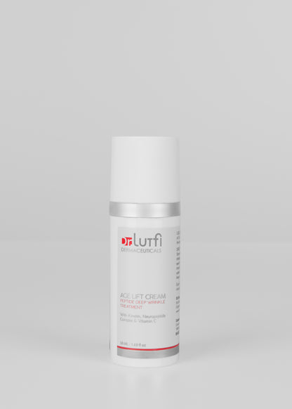 Dr. Lutfi Age Lift Cream | Peptide Deep Wrinkle Treatment with Kinetin & Vitamin C