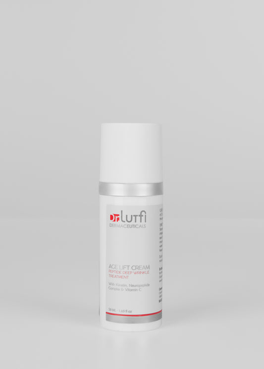 Dr. Lutfi Age Lift Cream | Peptide Deep Wrinkle Treatment with Kinetin & Vitamin C