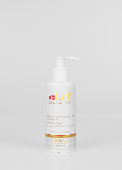 Dr. Lutfi Deep Purifying Foaming Gel Cleanser | Chamomile & Niacinamide