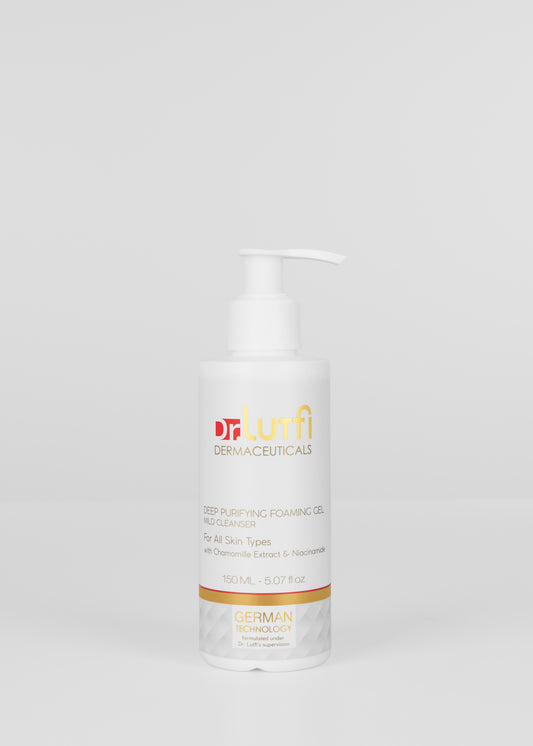 Dr. Lutfi Deep Purifying Foaming Gel Cleanser | Chamomile & Niacinamide