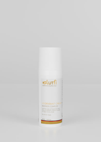 Dr. Lutfi Hydratant Cream | Barrier Repair Moisturizer with 5 Types of Hyaluronic Acid