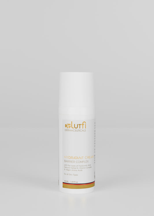 Dr. Lutfi Hydratant Cream | Barrier Repair Moisturizer with 5 Types of Hyaluronic Acid