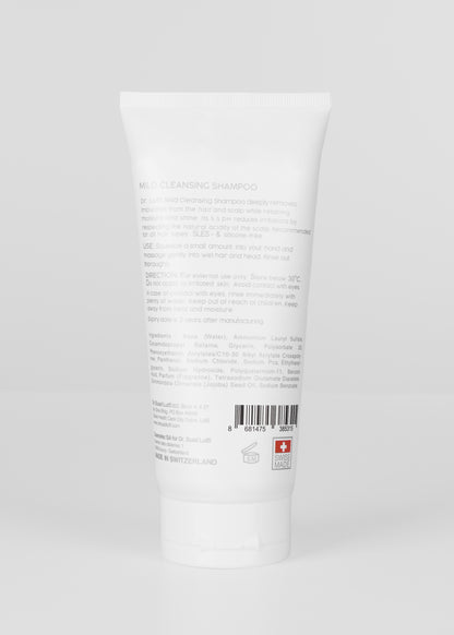 Dr. Lutfi Mild Cleansing Shampoo | Gentle Daily Formula with Jojoba Oil & Panthenol