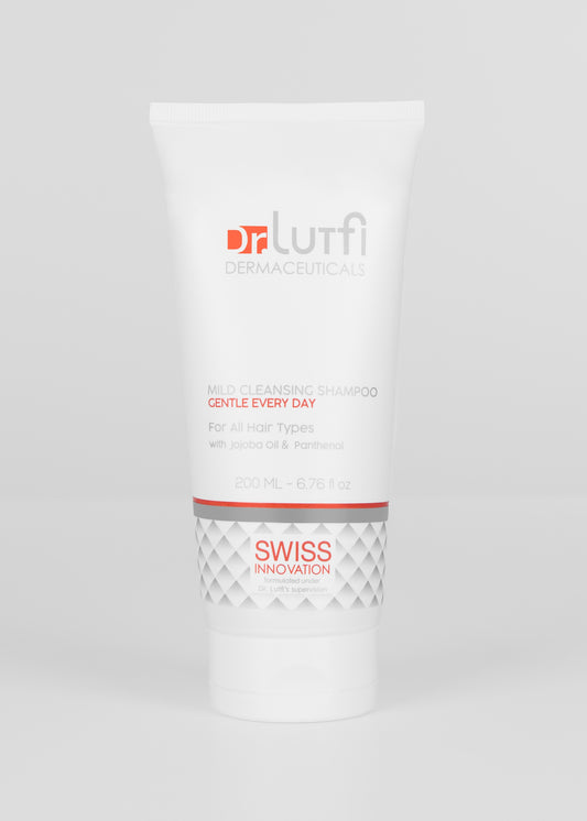 Dr. Lutfi Mild Cleansing Shampoo | Gentle Daily Formula with Jojoba Oil & Panthenol