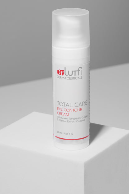 Dr. Lutfi Total Care Eye Contour Cream | With Kinetin, Tetrapeptide Complex & Herbal Extract Complex