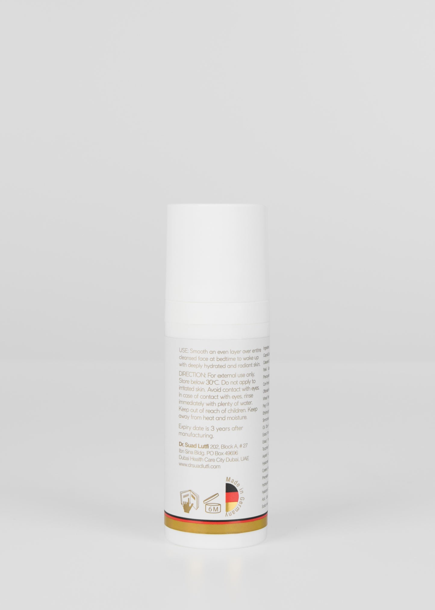 Dr. Lutfi Hydratant Cream | Barrier Repair Moisturizer with 5 Types of Hyaluronic Acid