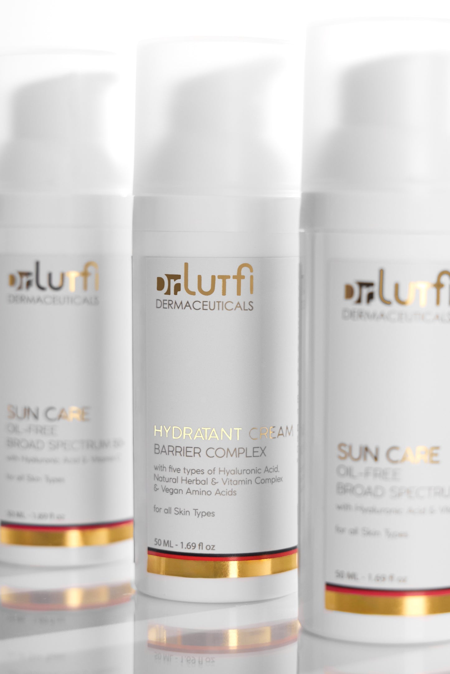 Dr. Lutfi Hydratant Cream | Barrier Repair Moisturizer with 5 Types of Hyaluronic Acid